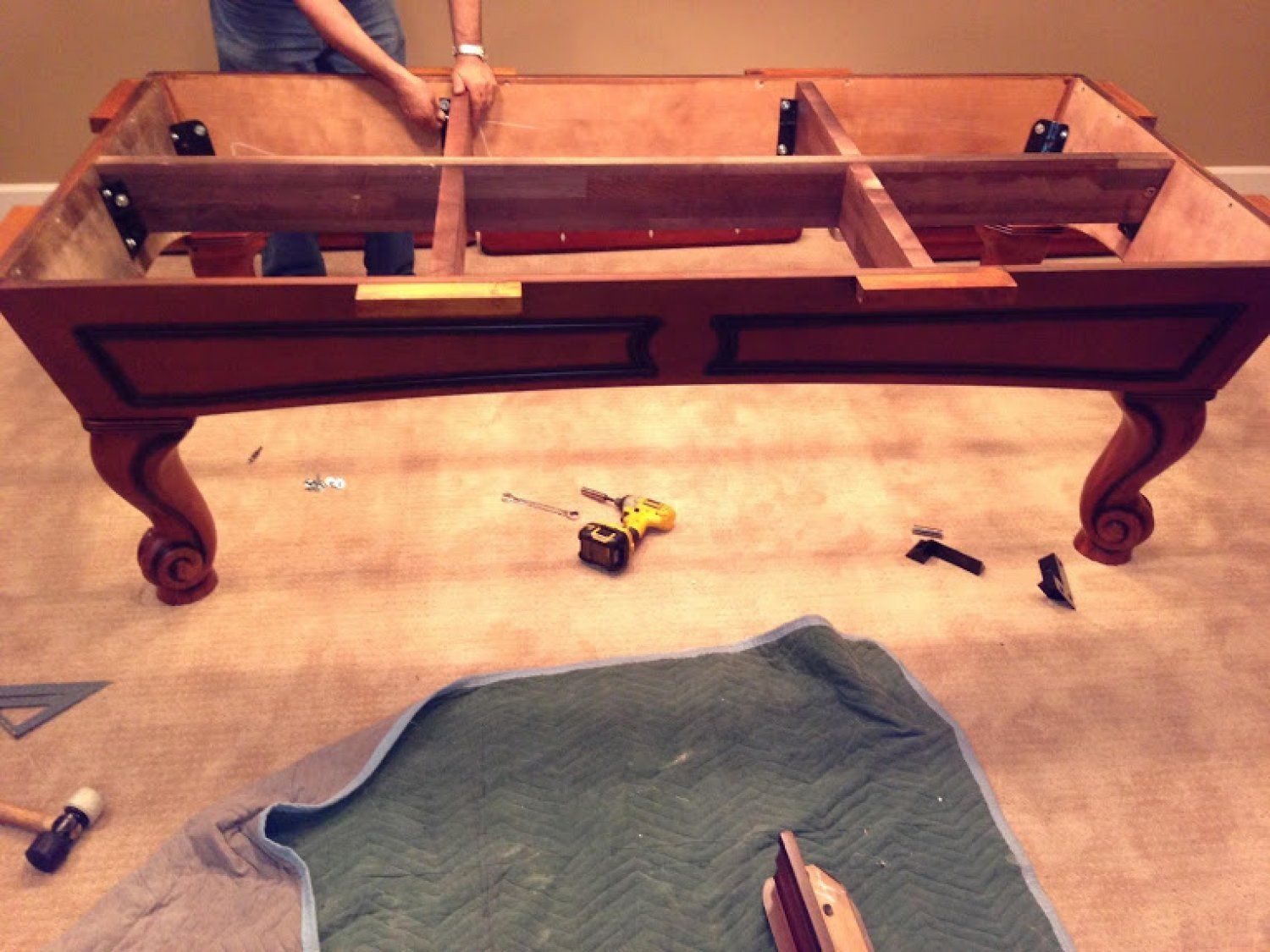 Pool Table Disassembly and Reassembly DC, MD, VA, PA